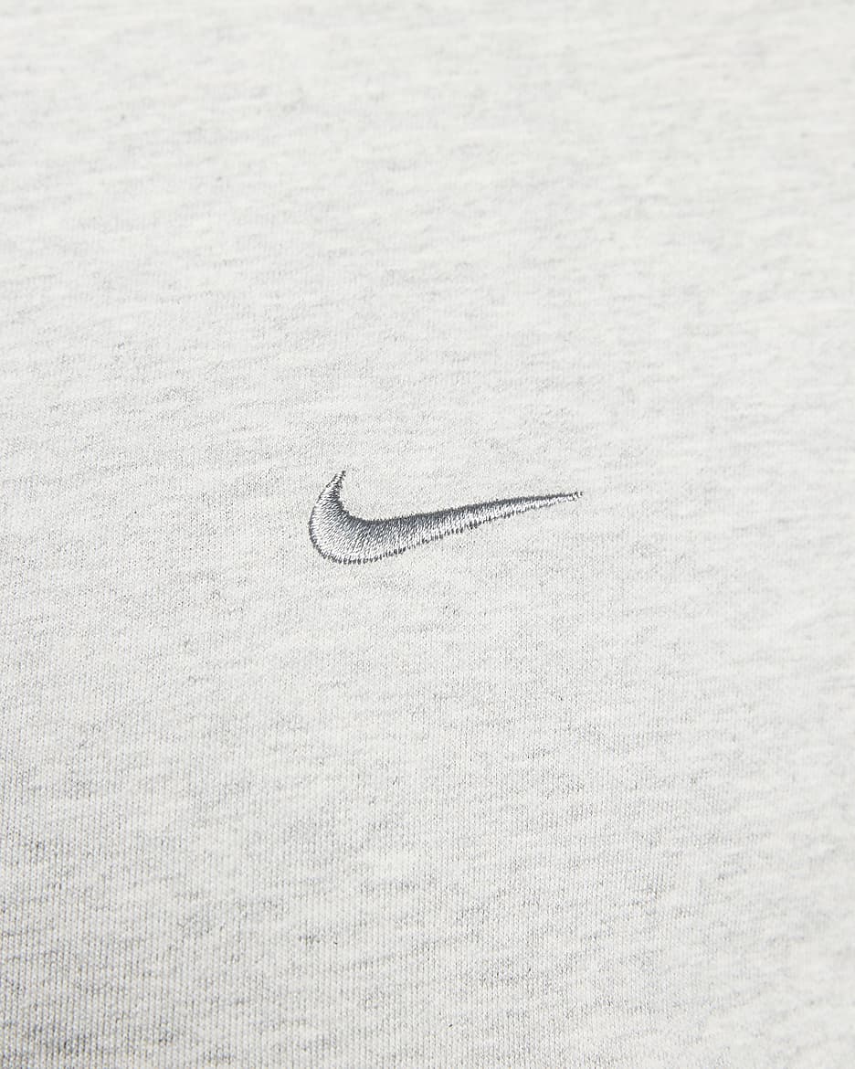 Nike Primary Men's Dri-FIT Short-Sleeve Versatile Top - Dark Grey Heather/Heather/Smoke Grey