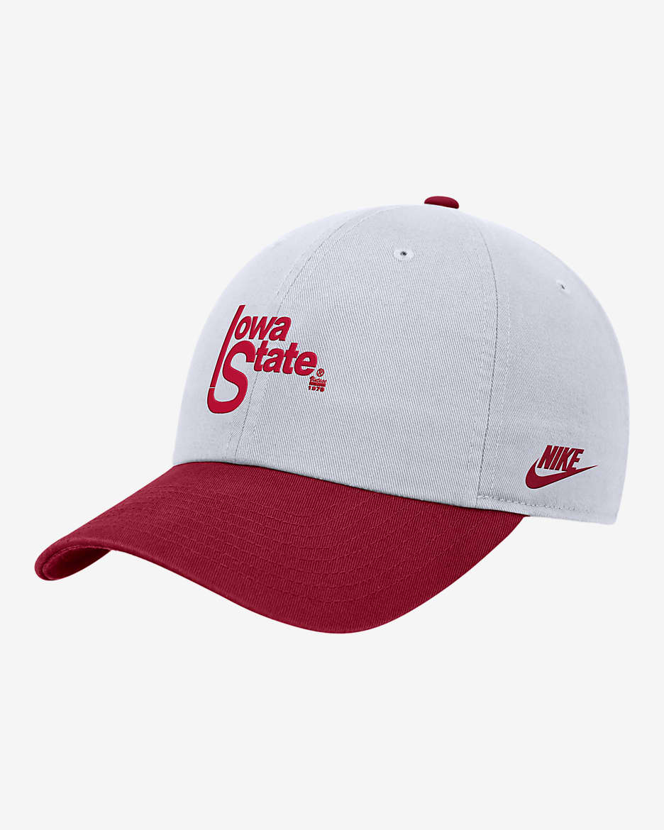 Gorra universitaria Nike Campus Iowa State - Blanco