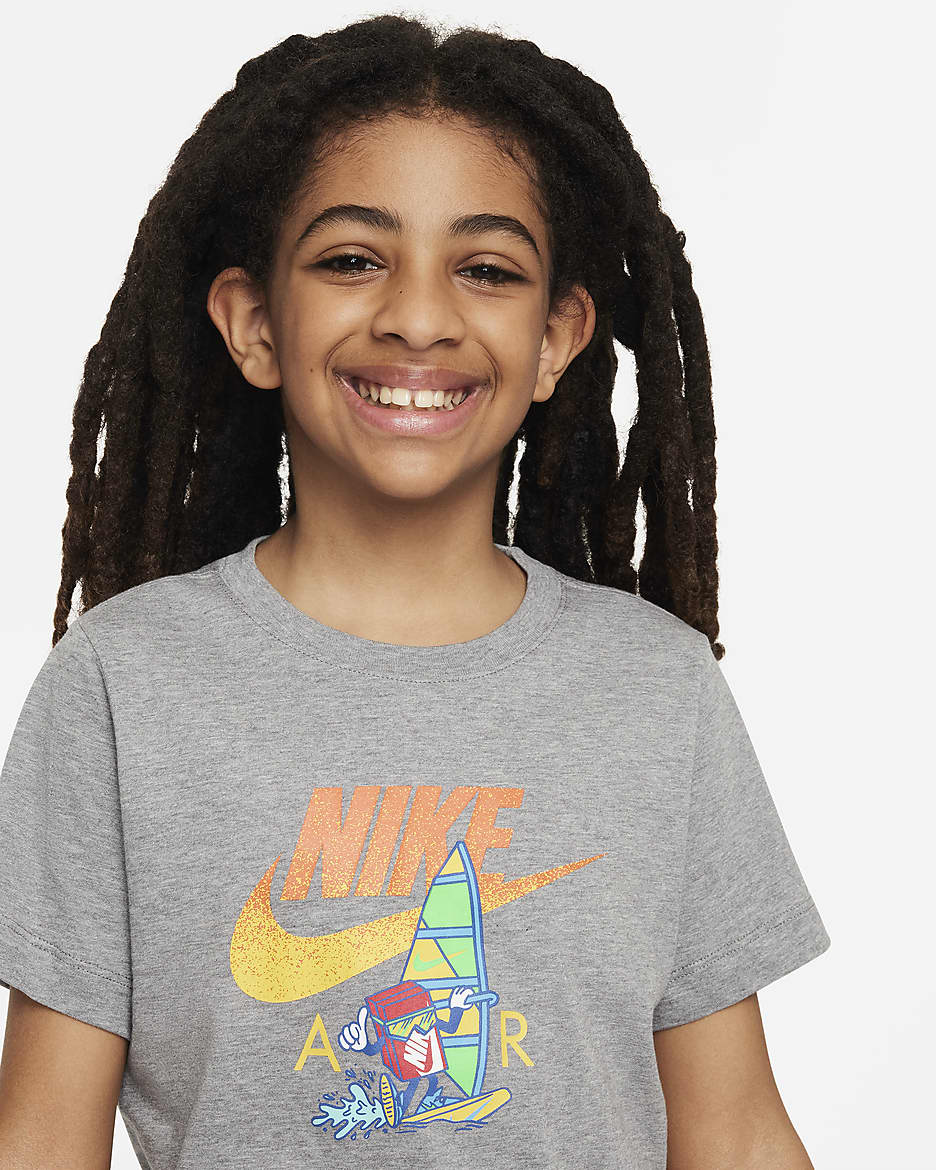 Nike Sportswear Older Kids' T-Shirt - Carbon Heather