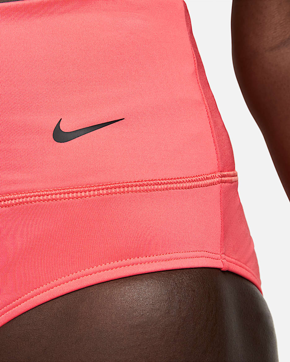 Nike Essential Women's High-Waisted Swim Bottoms - Sea Coral