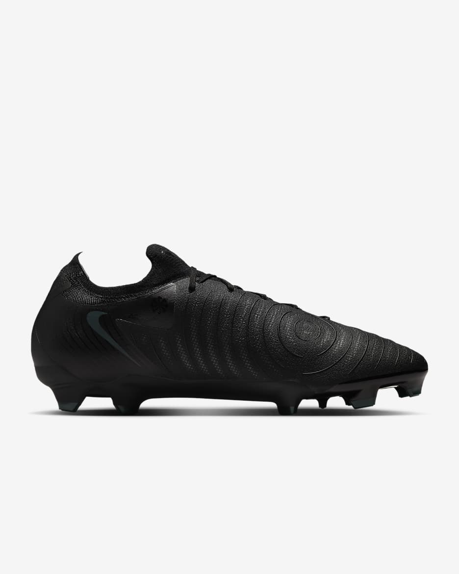 Nike Phantom GX 2 Pro FG Low-Top Soccer Cleats - Black/Deep Jungle/Black