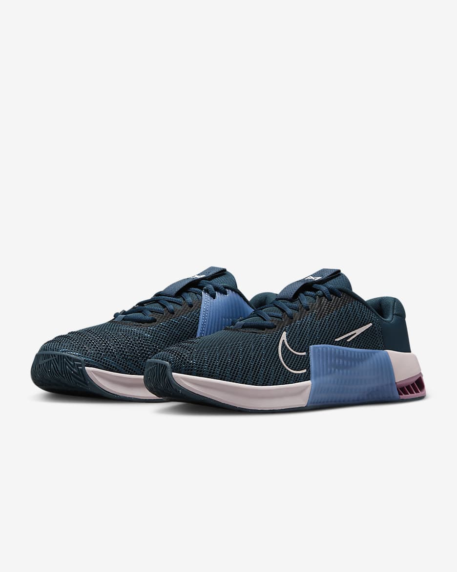 Nike Metcon 9 Women's Workout Shoes - Armoury Navy/Plum Dust/Aegean Storm/Platinum Violet