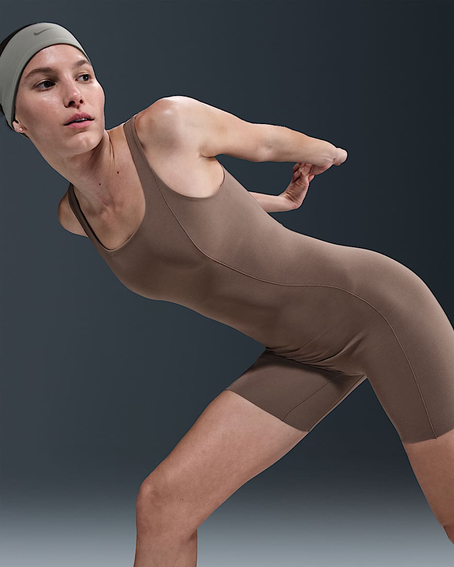 Nike Zenvy Women's Dri-FIT Short Bodysuit