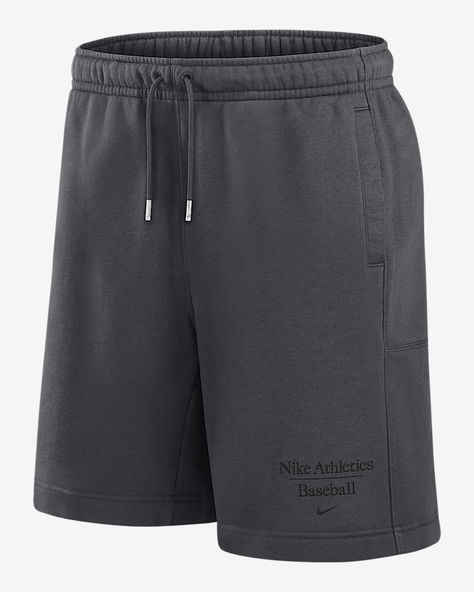 Nike Club Fleece Men's Baseball Shorts - Anthracite
