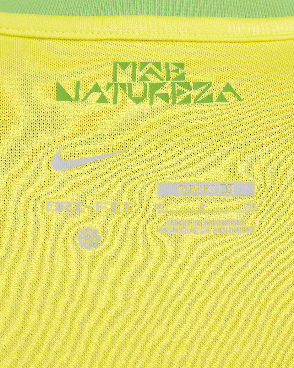 Brazil 2023 Stadium Home Women's Nike Dri-FIT Soccer Jersey - Dynamic Yellow/Green Spark/Green Spark