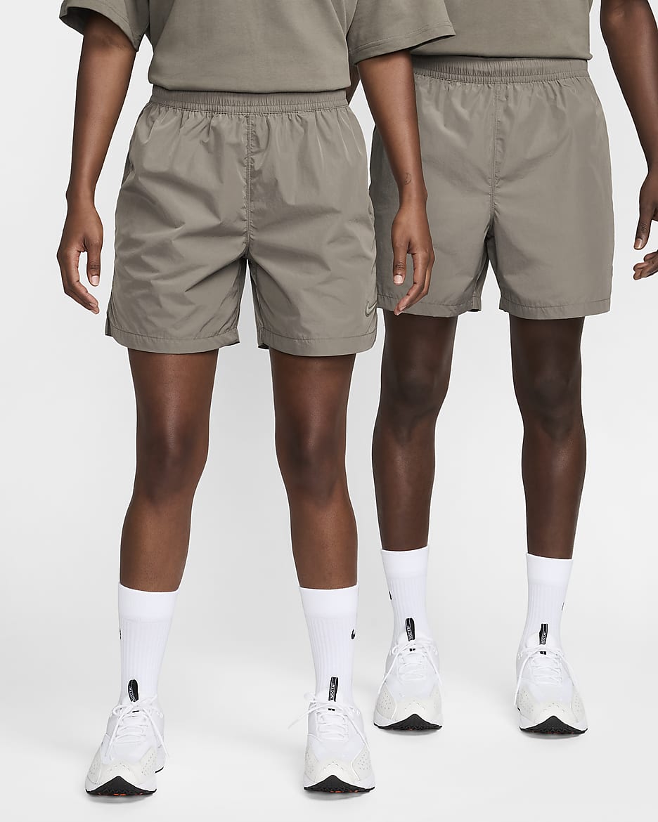 NOCTA Cardinal Nylon Shorts - Olive Grey/Moon Fossil/Moon Fossil