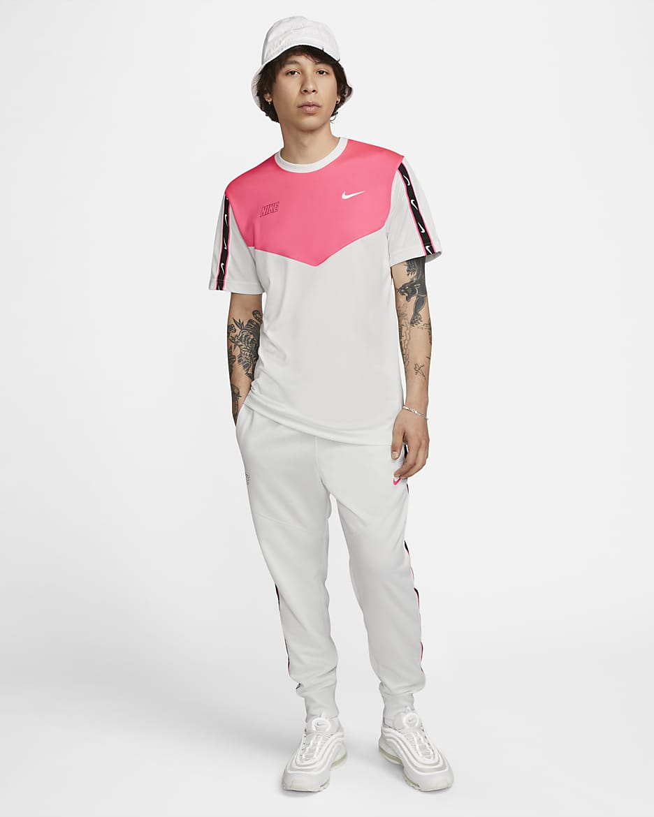 nike black repeat joggers