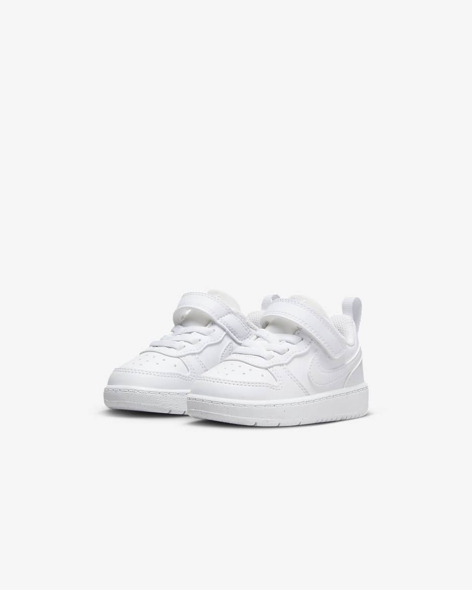 Nike Court Borough Low Recraft schoenen voor baby's/peuters - Wit/Wit/Wit