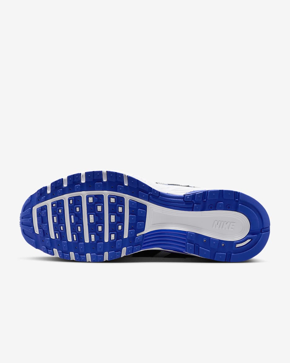 Nike P-6000 Shoes - Racer Blue/Black/Flat Silver/White