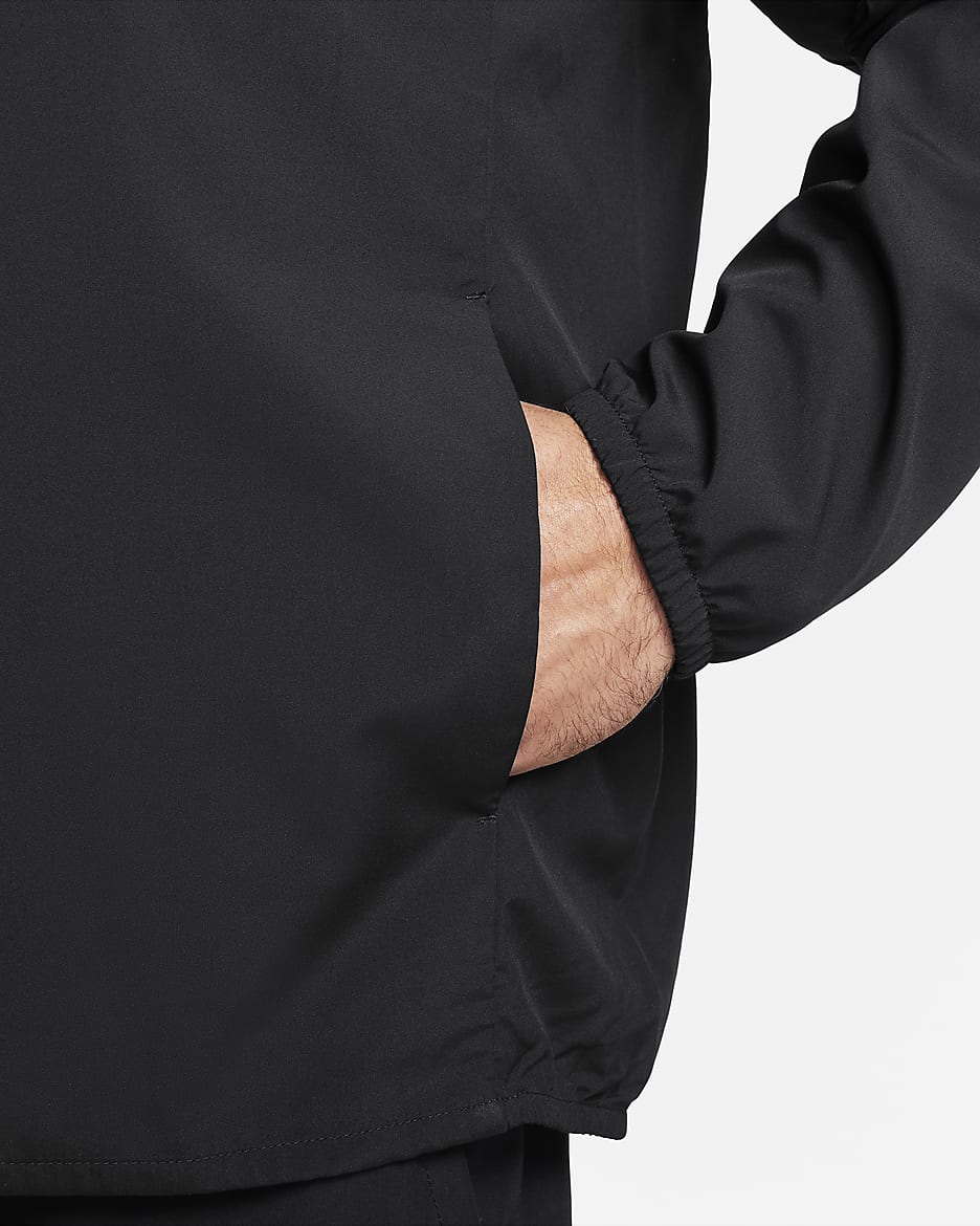 Nike Form vielseitige Dri-FIT Jacke für Herren - Schwarz