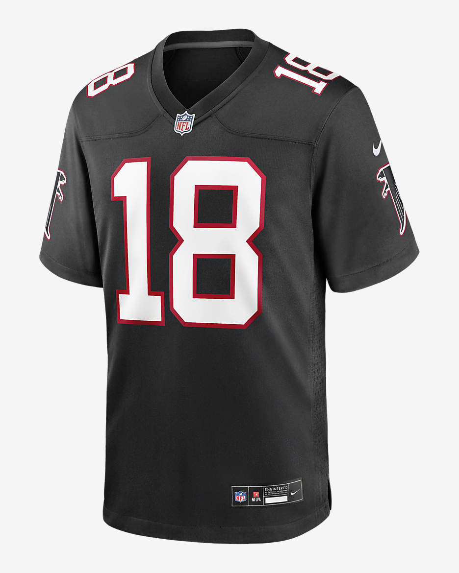 Kirk Cousins Atlanta Falcons Men's Nike NFL Game Football Jersey - Black