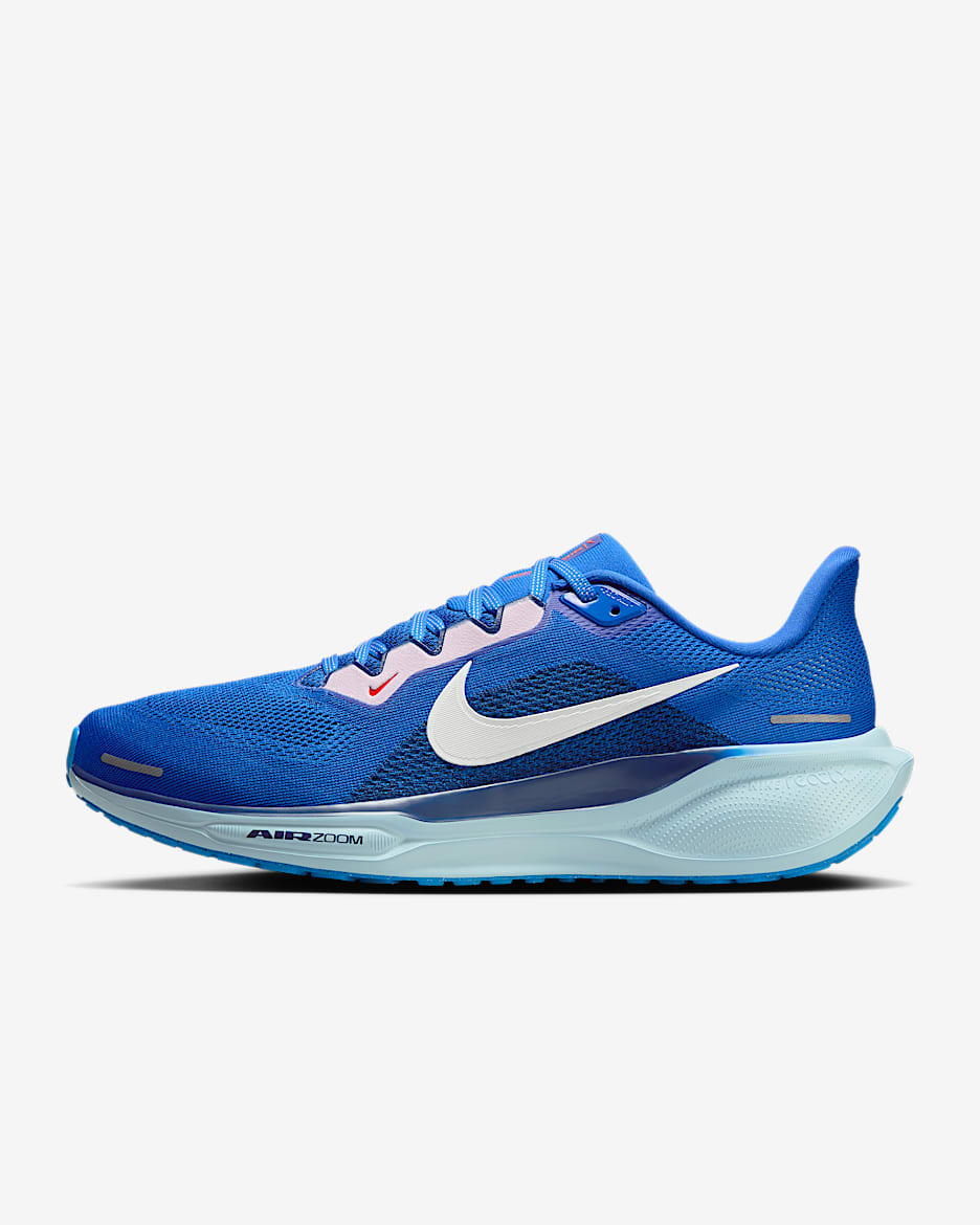 Nike Pegasus 41 Men's Road Running Shoes - Racer Blue/Blue Void/Light Photo Blue/Sail