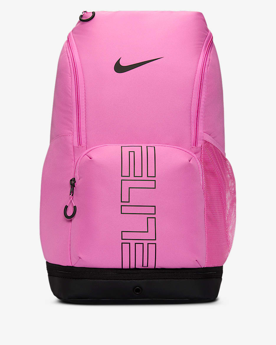 Nike Varsity Elite-rygsæk (32 liter) - Playful Pink/sort/sort