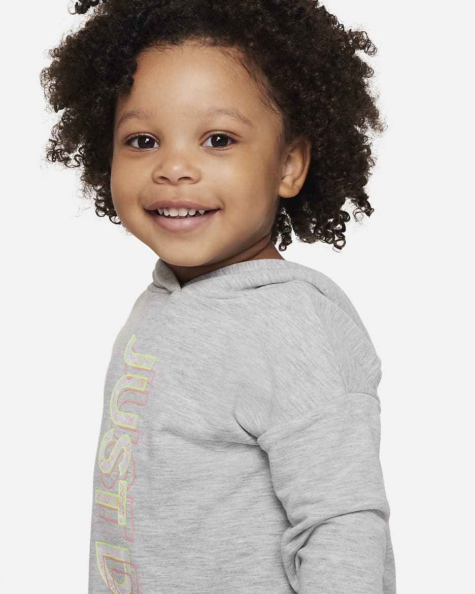 Nike Toddler Dream Chaser Hooded Dress - Light Smoke Grey