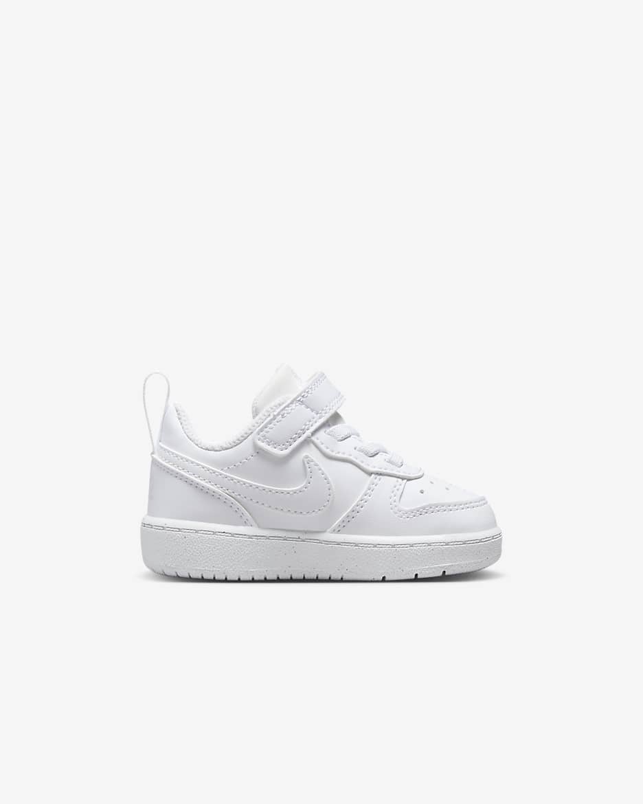 Chaussure Nike Court Borough Low Recraft pour bébé et tout-petit - Blanc/Blanc/Blanc