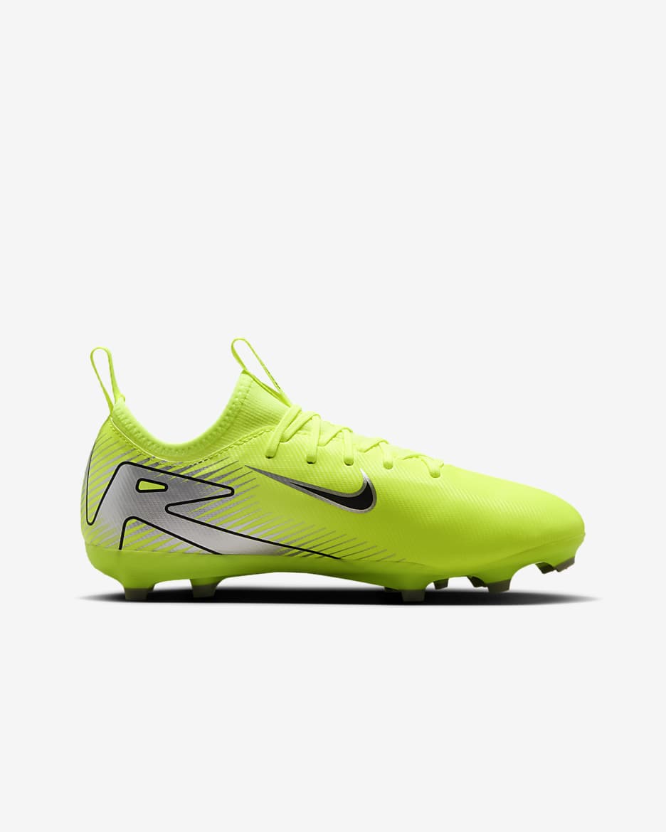 Nike Jr. Mercurial Vapor 16 Academy Younger/Older Kids' MG Low-Top Football Boot - Volt/Black