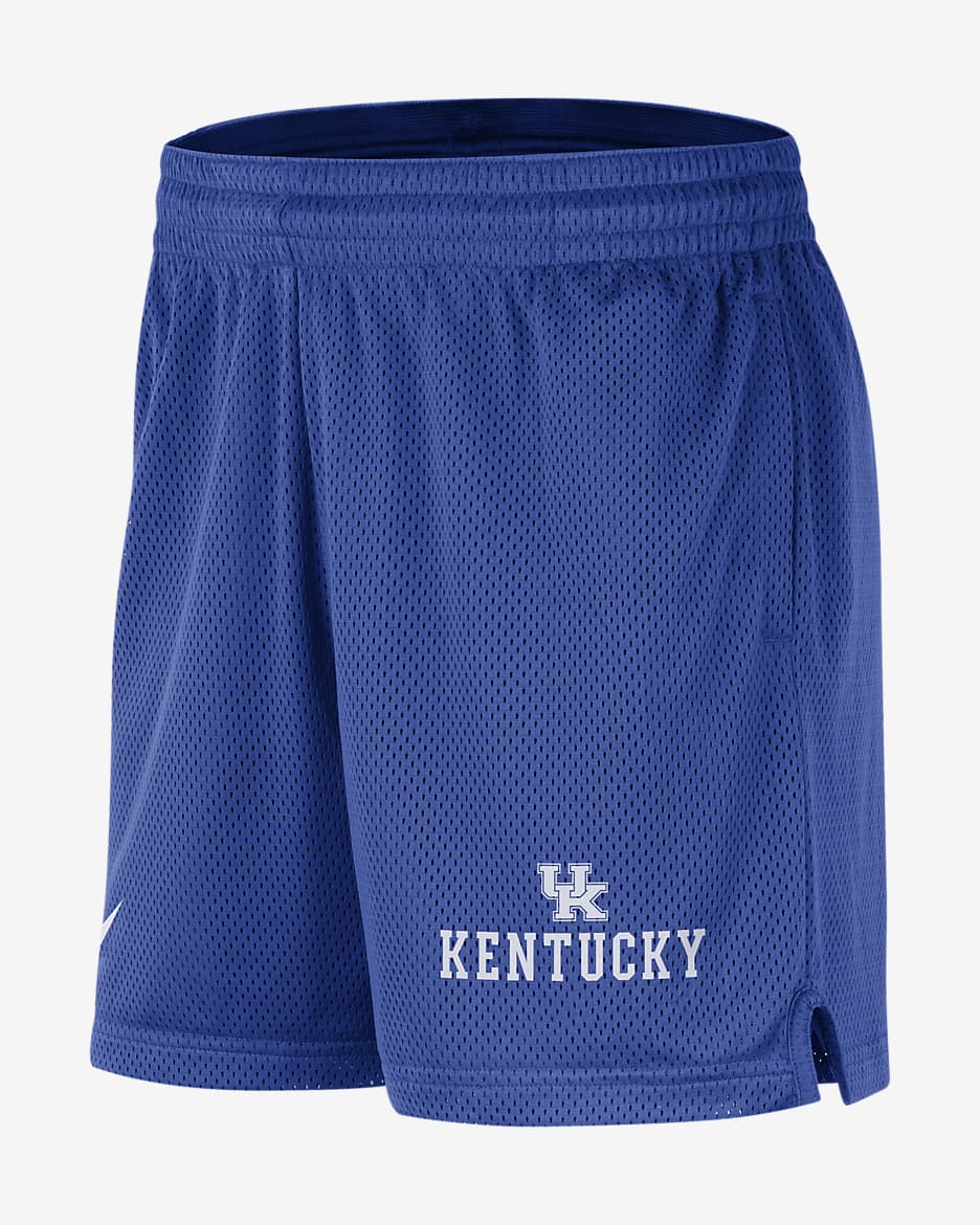 Kentucky Men's Nike Dri-FIT College Knit Shorts - Game Royal/White