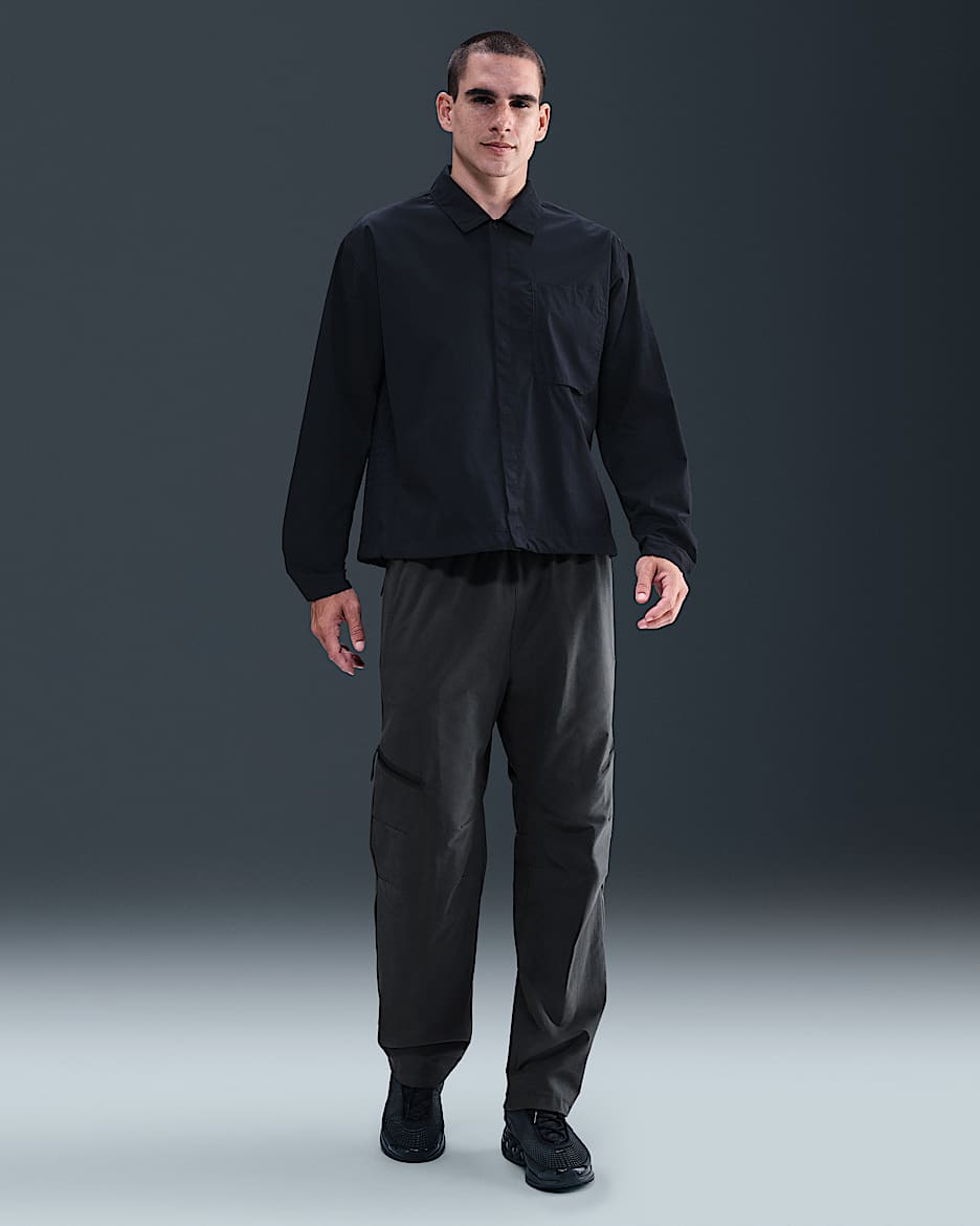Nike Tech Men's Shori Loose Pants - Anthracite/Black