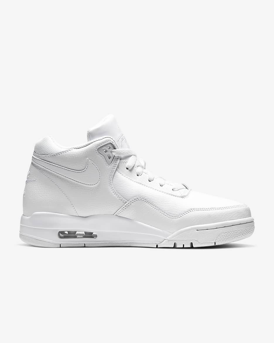 Nike Flight Legacy Men's Shoes - White/White/White