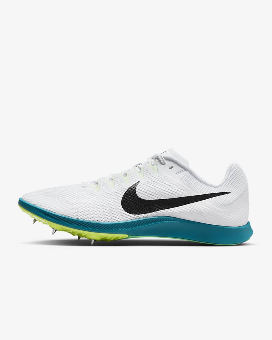 Nike Zoom Rival Distance Track & Field Distance Spikes - White/Bright Spruce/Vapor Green/Black