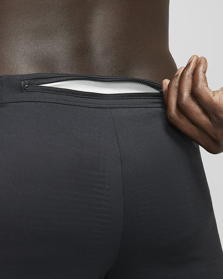 Nike Phenom Dri-FIT-løbetights til mænd - sort