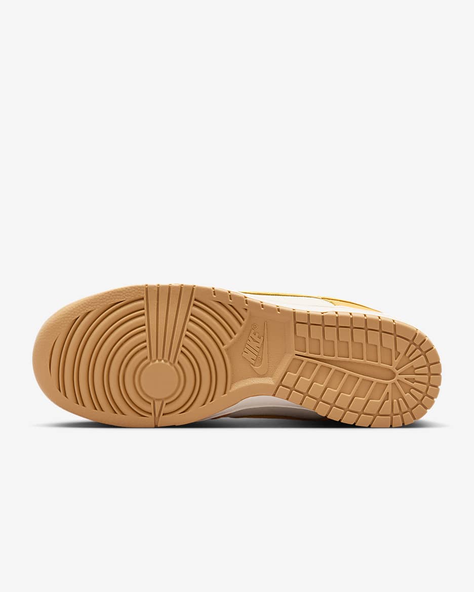 Nike Dunk Low Retro Premium Men's Shoes - University Gold/Coconut Milk/Gum Light Brown/University Gold