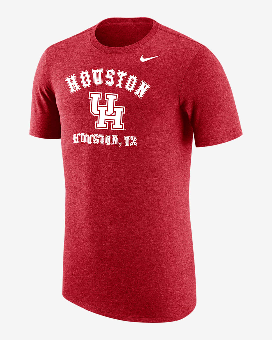 Houston Men's Nike College T-Shirt - Red