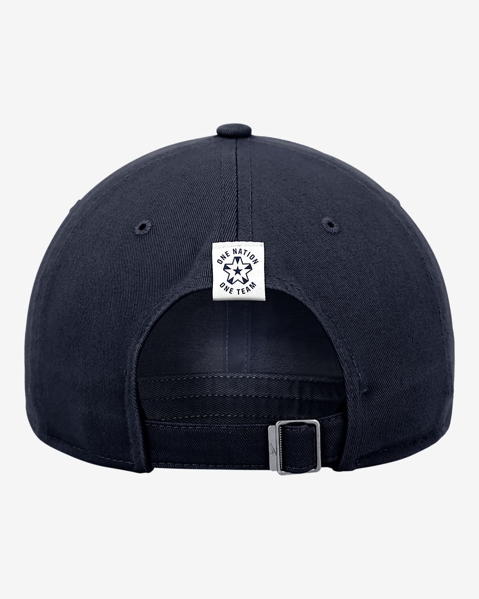 Gorra de fútbol de la selección nacional de fútbol femenino de los Estados Unidos Club - Azul marino