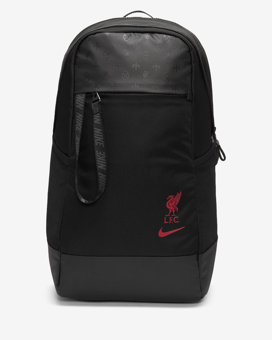 Liverpool F.C. Football Backpack - Black/Gym Red/Gym Red