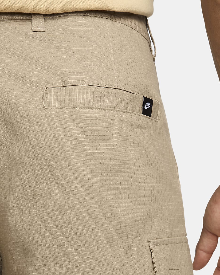 Nike Club Men's Woven Cargo Shorts - Khaki/Khaki