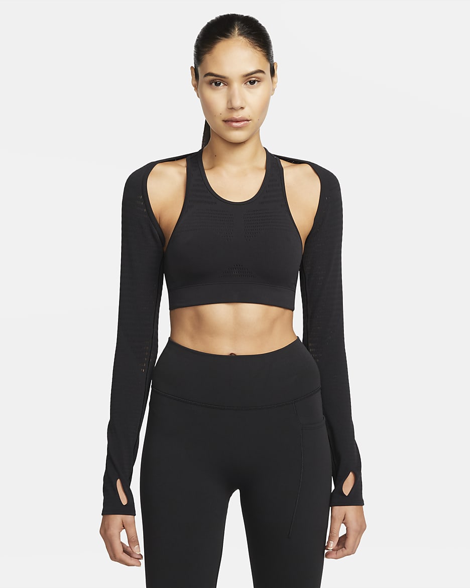 Nike x MMW 女款運動內衣 - 黑色