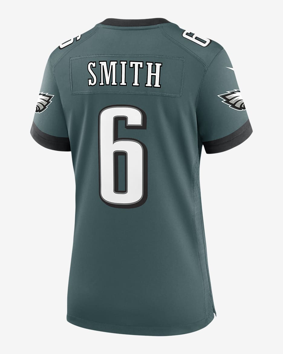 Jersey de la NFL Nike Game para mujer DeVonta Smith Philadelphia Eagles - Verde