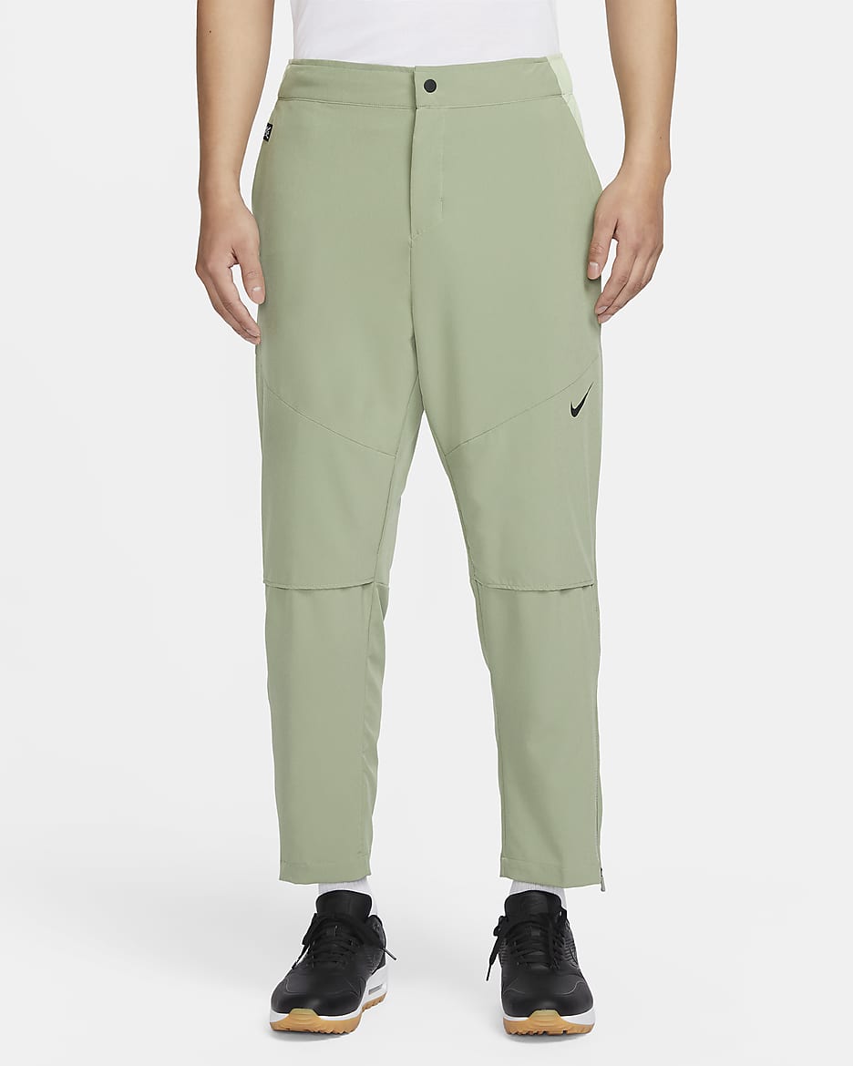 Nike Golf Club Men's Dri-FIT Golf Pants - Oil Green/Honeydew/Black