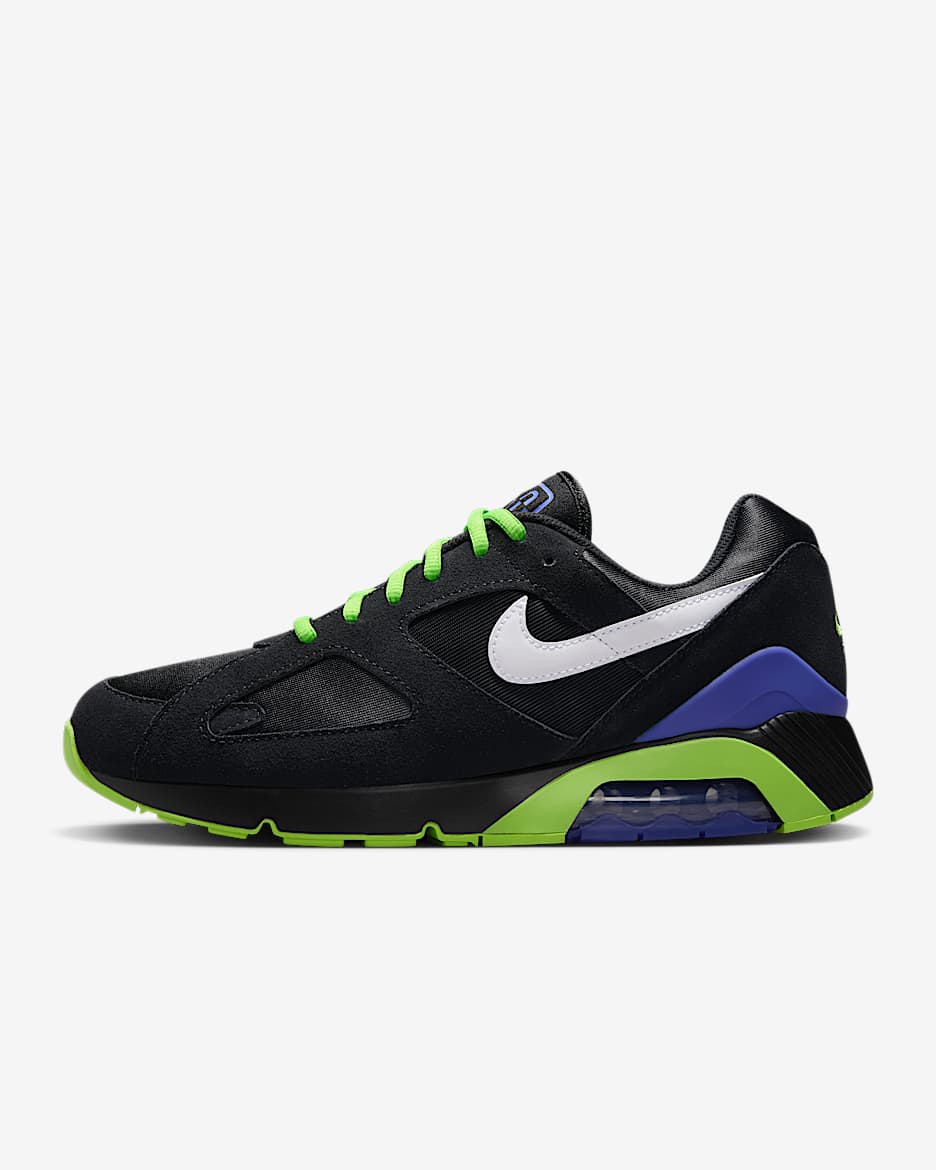Nike Air 180 Schuh (Herren) - Schwarz/Action Green/Persian Violet/Weiß
