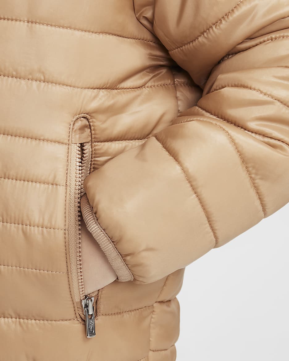 Nike Toddler Filled Quilted Jacket - Hemp