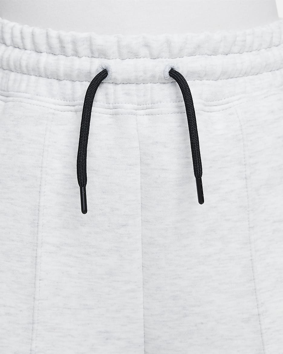 Nike Sportswear Tech Fleece joggingbroek voor meisjes - Light Grey/Heather/Zwart/Zwart