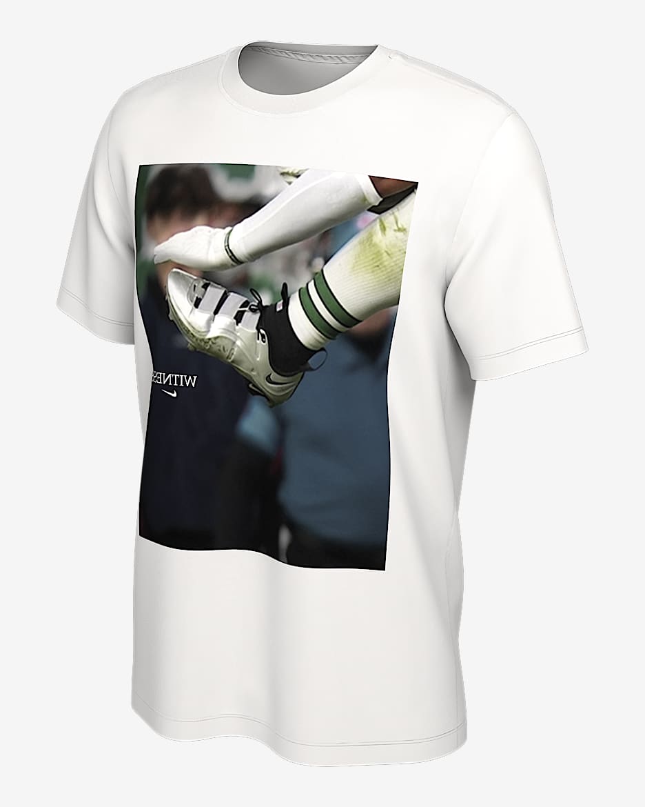 Playera para hombre LeBron x Saquon Barkley - Blanco