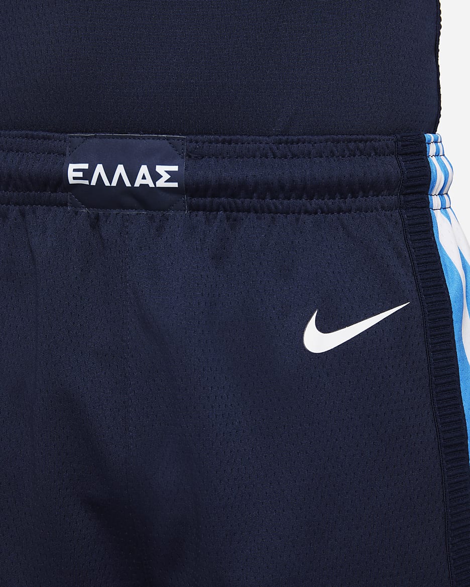 Greece (Road) Older Kids' Nike Basketball Shorts - College Navy