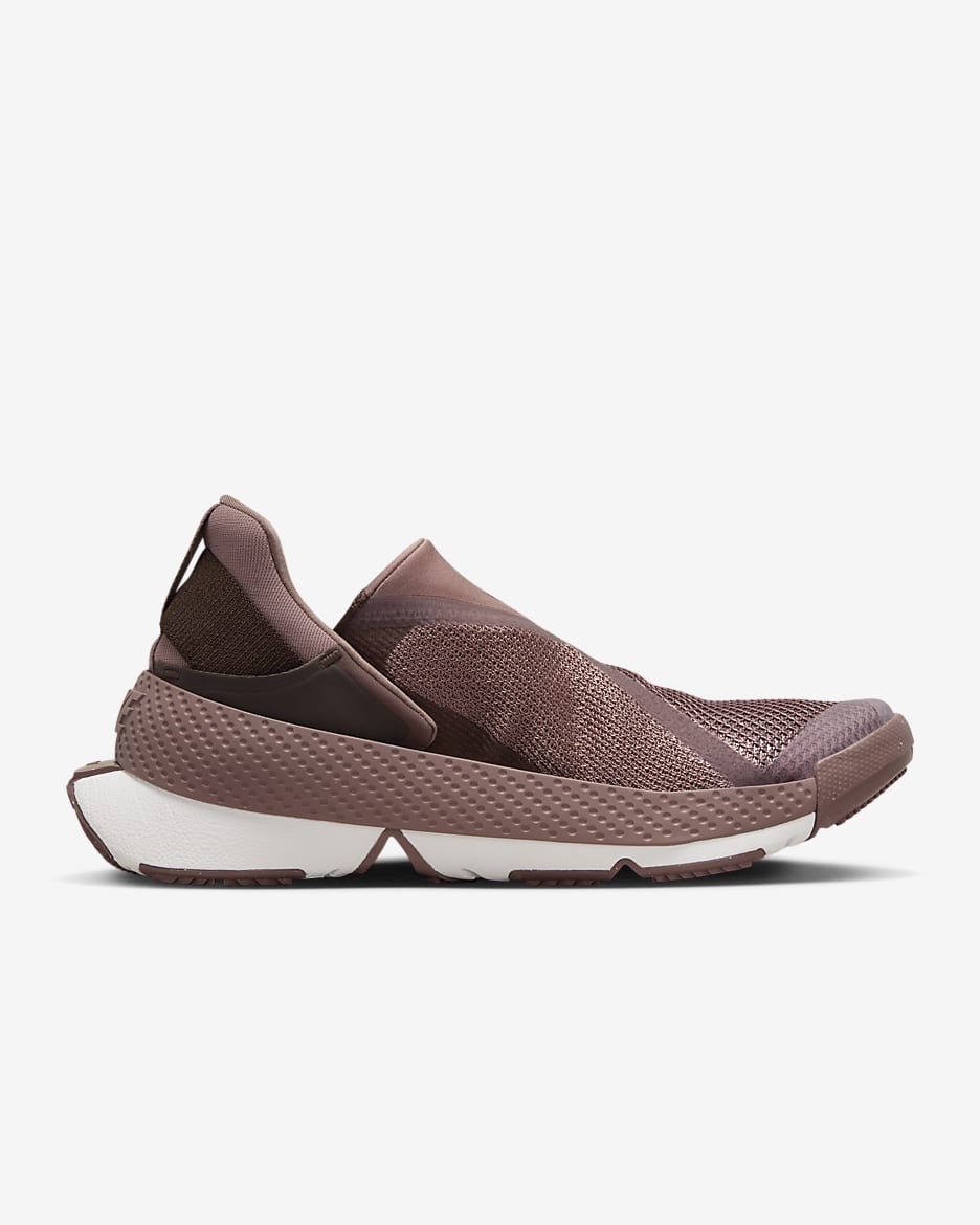 Nike Go FlyEase Easy On/Off Shoes - Smokey Mauve/Summit White/Baroque Brown