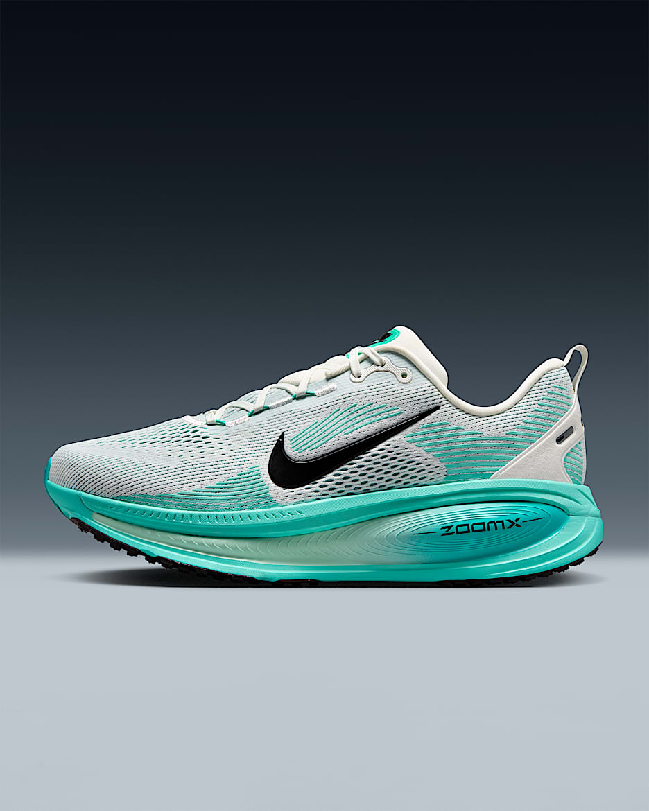 Löparsko för hårt underlag Nike Vomero 18 för män - Summit White/Dusty Cactus/Geode Teal/Svart