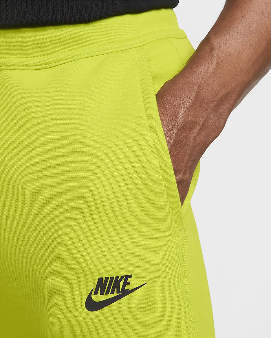 Joggers para hombre Nike Sportswear Tech Fleece - Cactus brillante/Negro