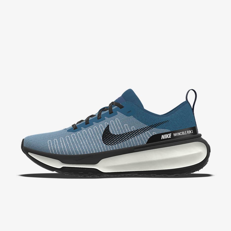Nike Invincible 3 By You Custom Women's Road Running Shoes - Court Blue/Multi-Color