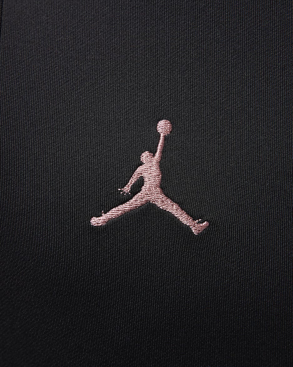 Męska treningowa koszulka piłkarska Jordan Dri-FIT Paris Saint-Germain Strike (wersja trzecia) - Czerń/Rust Pink/Rust Pink