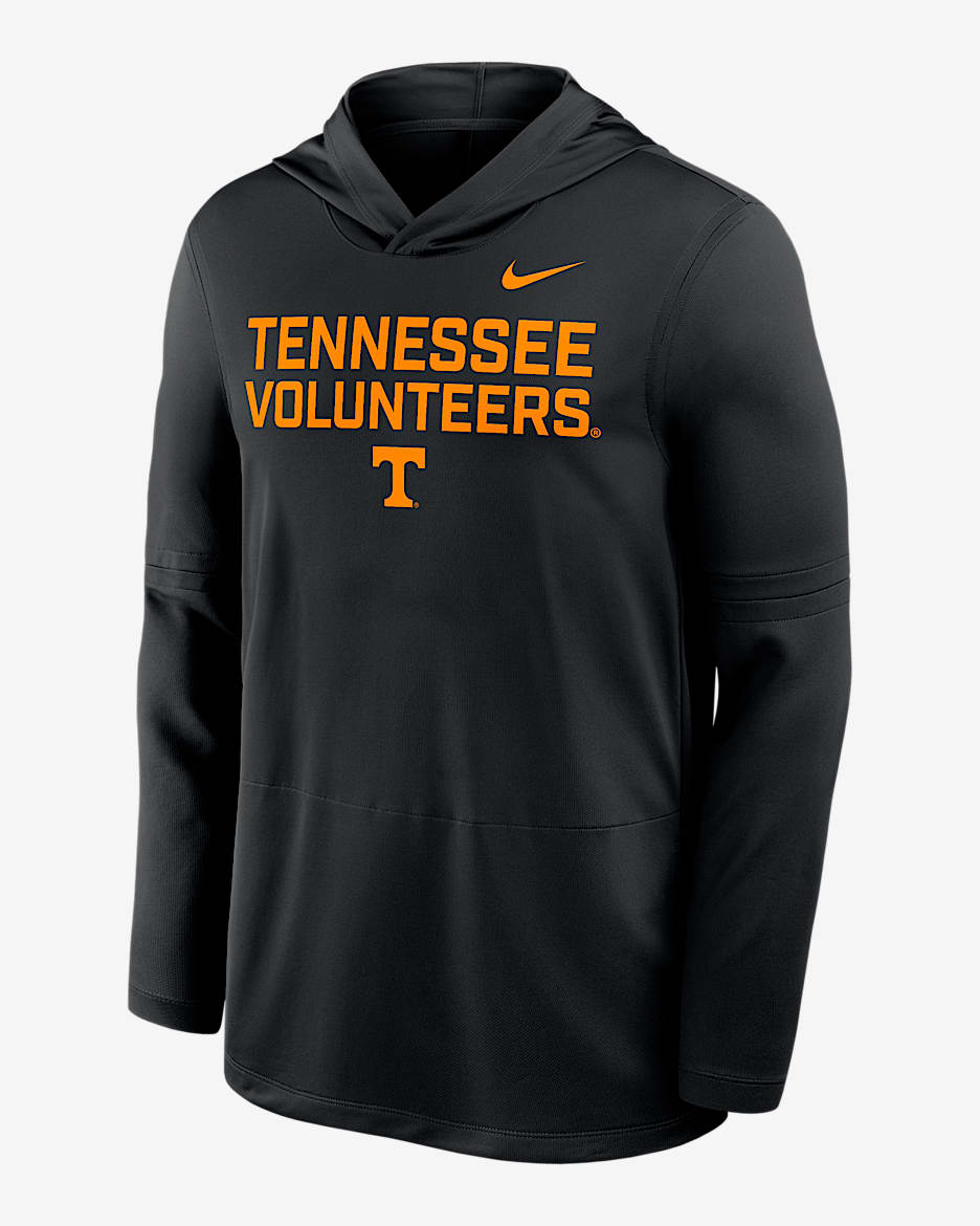 Tennessee Sideline Men's Nike Dri-FIT College Long-Sleeve Hooded Top - Black