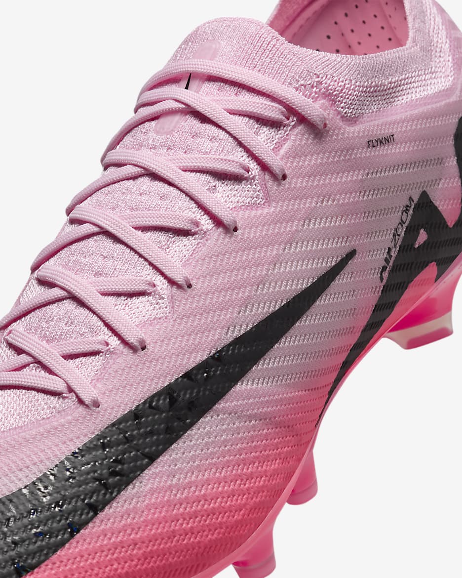 Chaussure de foot basse à crampons AG-Pro Nike Mercurial Vapor 15 Elite - Pink Foam/Noir