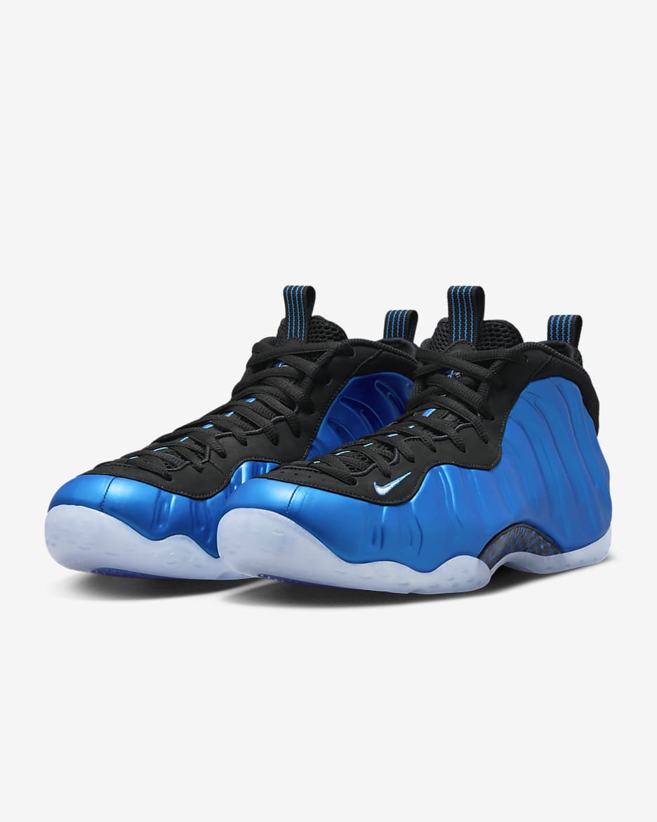 Nike Air Foamposite One Men's Shoes - Dark Neon Royal/Black/Clear/White