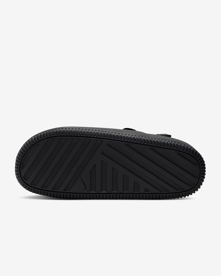 Mule Nike Calm pour homme - Noir/Noir