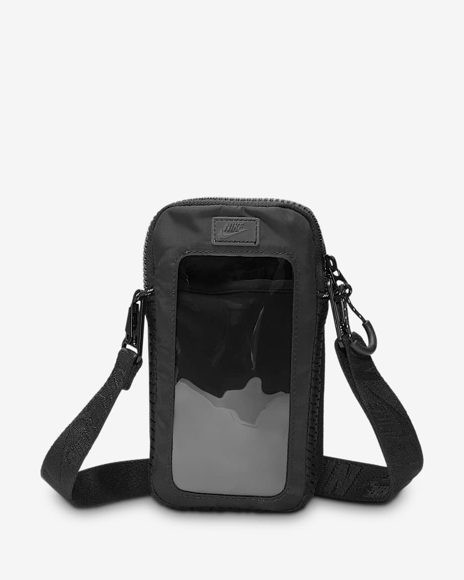 Nike Tech crossbodytas voor je telefoon - Zwart/Zwart/Zwart