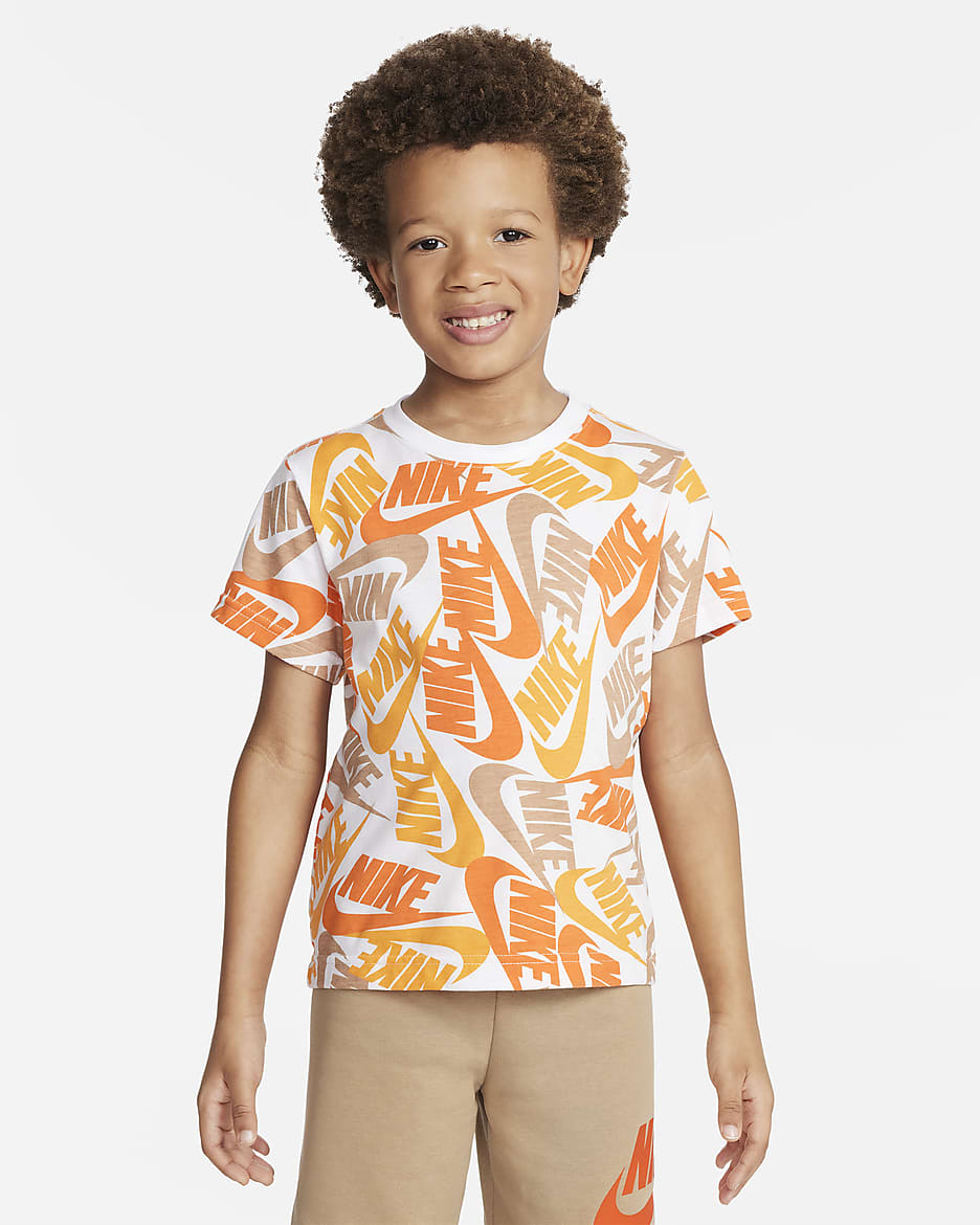 Nike Sportswear Little Kids T-Shirt and Shorts Set - Hemp