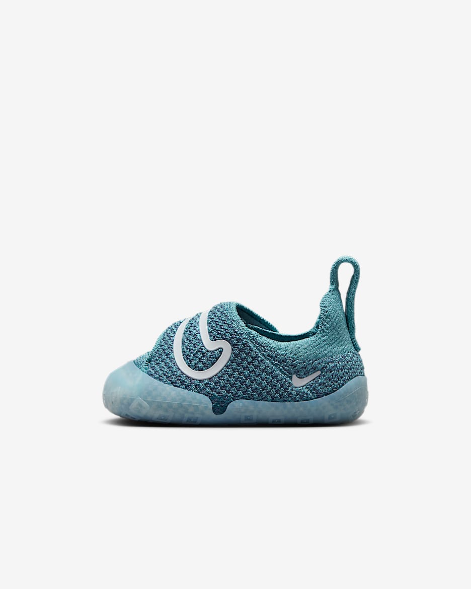 Nike Swoosh 1 Schuh für Babys und Kleinkinder - Denim Turquoise/Smokey Blue/Cerulean/Weiß